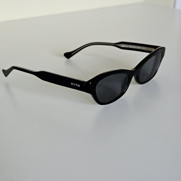 KITS Sunglasses Womens Black Charlie C1 53[]20 140 UV400 Beach City Outdoor Boho - Picture 1 of 16